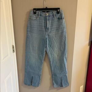 Hollister Light Blue High-Rise Jeans